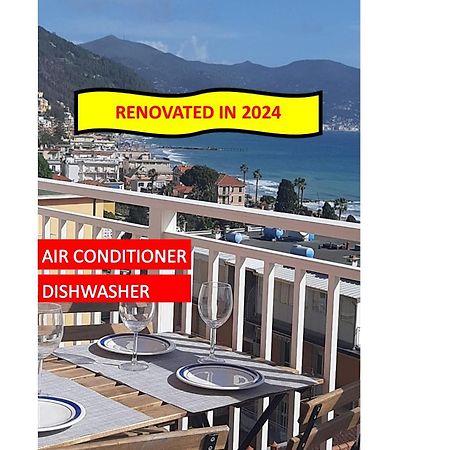 Spectacular Sea View - 3 Minutes Walk From The Sea Βίλα Laigueglia Εξωτερικό φωτογραφία