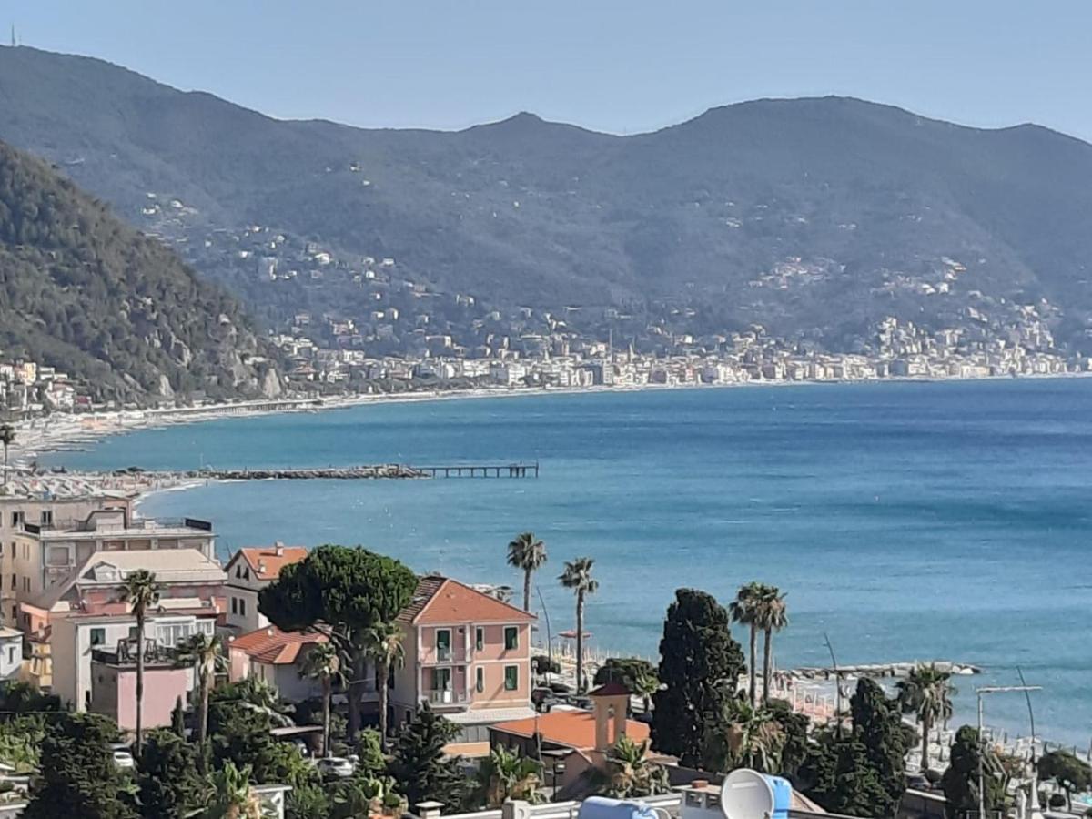Spectacular Sea View - 3 Minutes Walk From The Sea Βίλα Laigueglia Εξωτερικό φωτογραφία